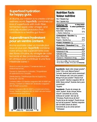 BLUME SuperBelly Gut Health-Building Hydration Powder with Pre/Pro-biotics & Electrolytes - Mango Passionfruit Flavoured, BLM SPRBLY MANG PASS 28g