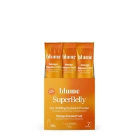 BLUME SuperBelly Gut Health-Building Hydration Powder with Pre/Pro-biotics & Electrolytes - Mango Passionfruit Flavoured, BLM SPRBLY MANG PASS 28g