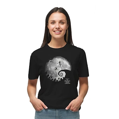 Ladies Nightmare Before Christmas Short Sleeve T-Shirt