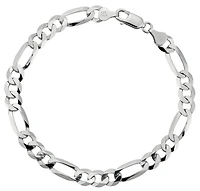 Bracelet Figaro unisexe Charisma 8.5"