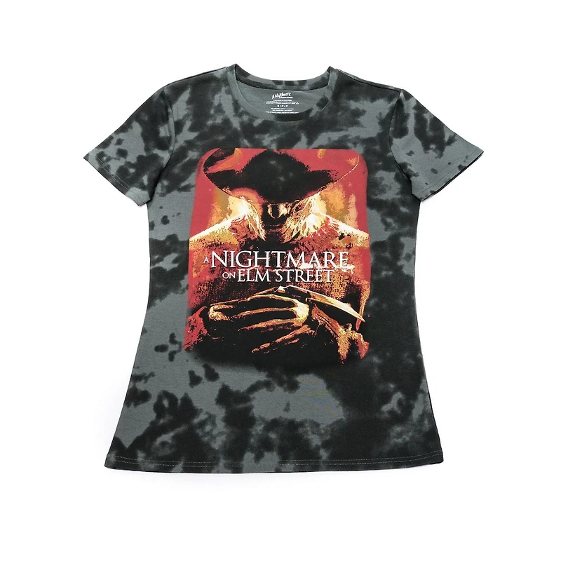 T-shirt à manches courtes pour femme A Nightmare On Elm Street Poster