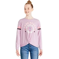 Care Bears Girls' Long-Sleeve Twist Front Top