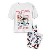 Pyjama 2 pièces Hot Wheels pour petits garçons