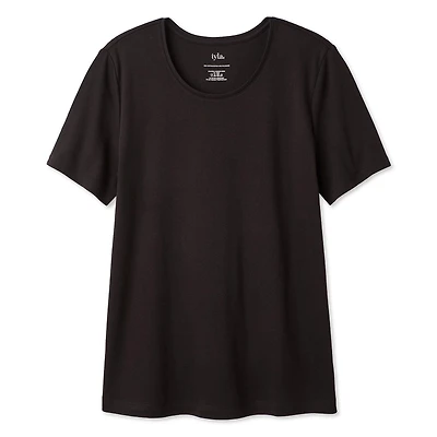 T-shirt à encolure ras du cou Iyla pour femmes