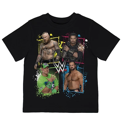 WWE T-shirt col rond à manches courtes pour garçon
