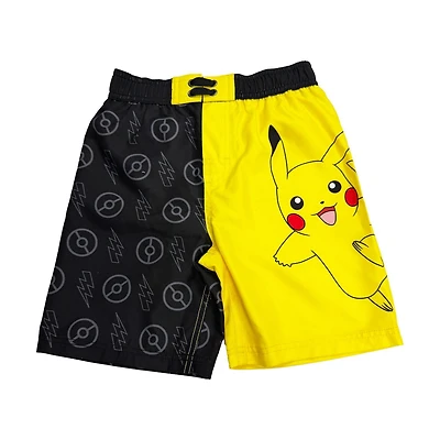 Pokémon Garçons Marchant Pikachu Maillot de Bain