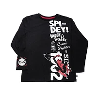 T-shirt à manches longues Marvel Crime Fighter pour homme