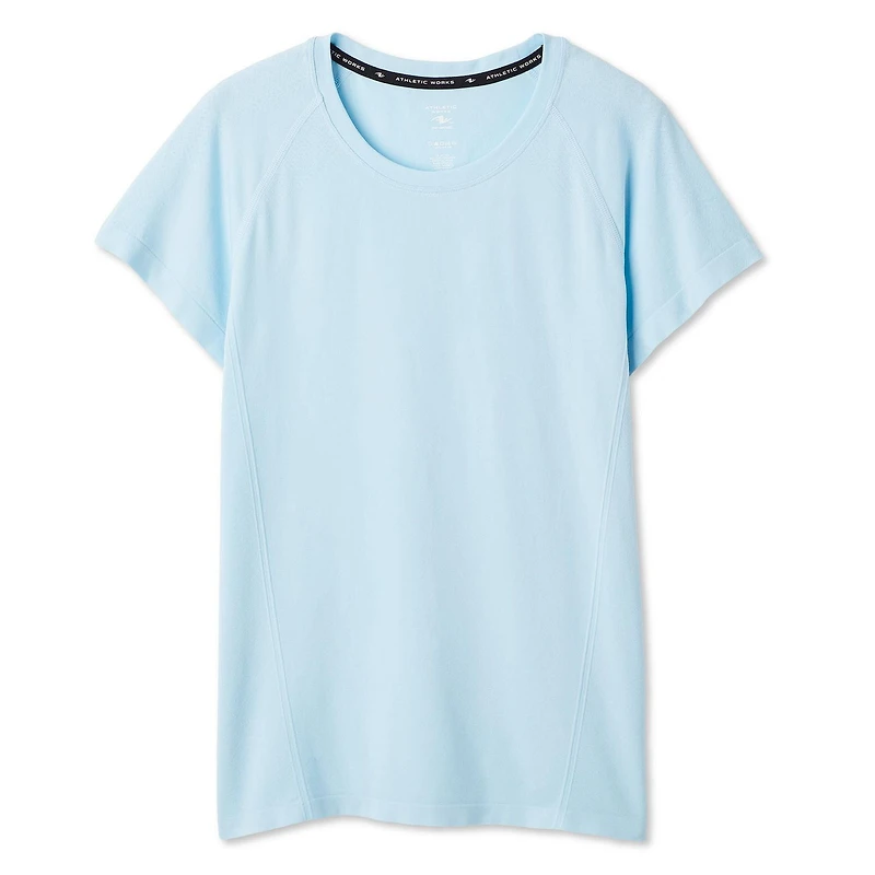 T-shirt sans coutures Athletic Works pour femmes