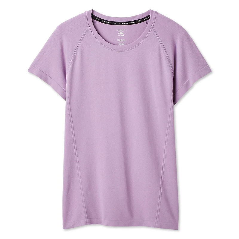 T-shirt sans coutures Athletic Works pour femmes