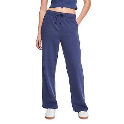 Pantalon de molleton à jambe large No Boundaries pour femmes