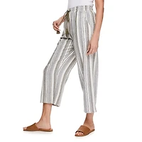Penmans Women's Linen-Blend Pant with Tassels