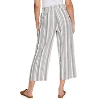 Penmans Women's Linen-Blend Pant with Tassels