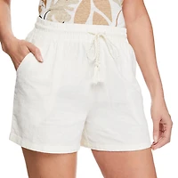 Penmans Women's Linen-Blend Short with Tassels