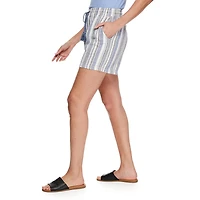 Penmans Women's Linen-Blend Short with Tassels