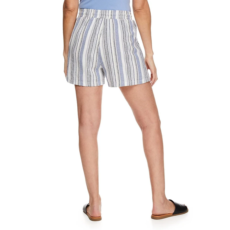 Penmans Women's Linen-Blend Short with Tassels