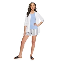 Penmans Women's Linen-Blend Short with Tassels