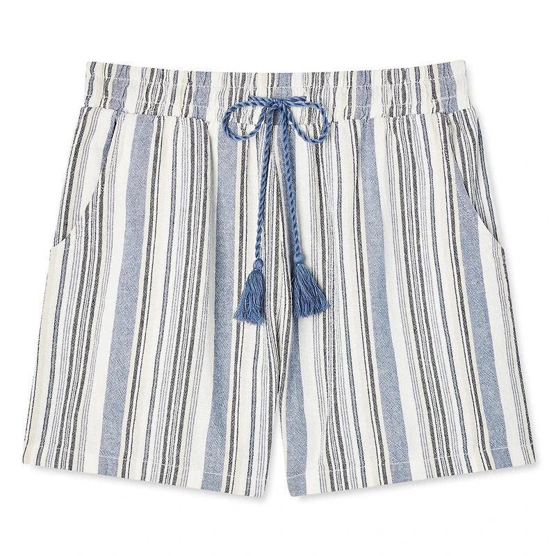 Penmans Women's Linen-Blend Short with Tassels