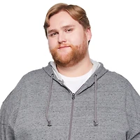 George Big Men's Full-Zip Hoodie