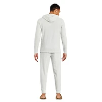 Ensemble de détente 2 pièces en tricot gaufré brossé avec jogger George pour hommes