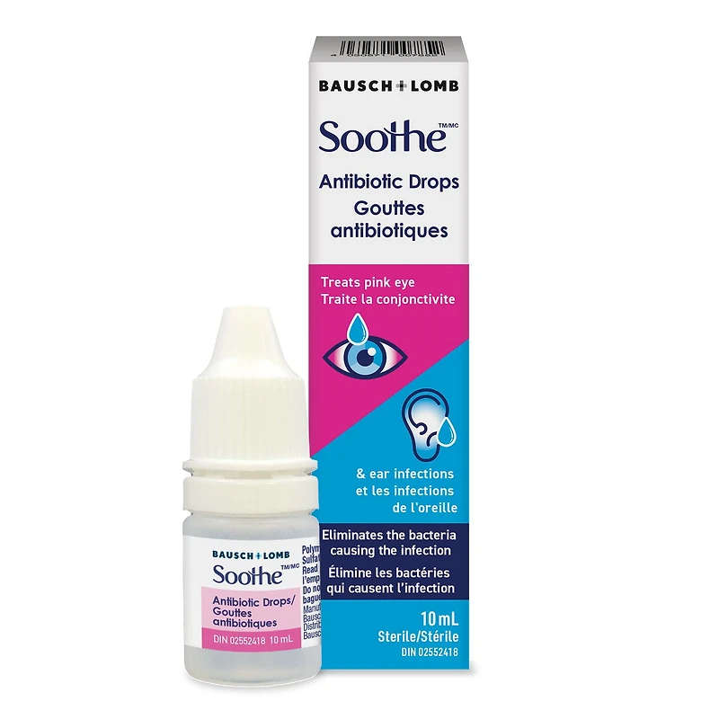 Soothe Antibiotic Drops
