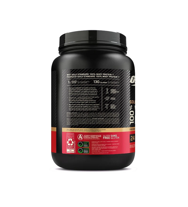 Optimum Nutrition 100% Gold Standard Whey Vanilla Ice Cream 1.5lb