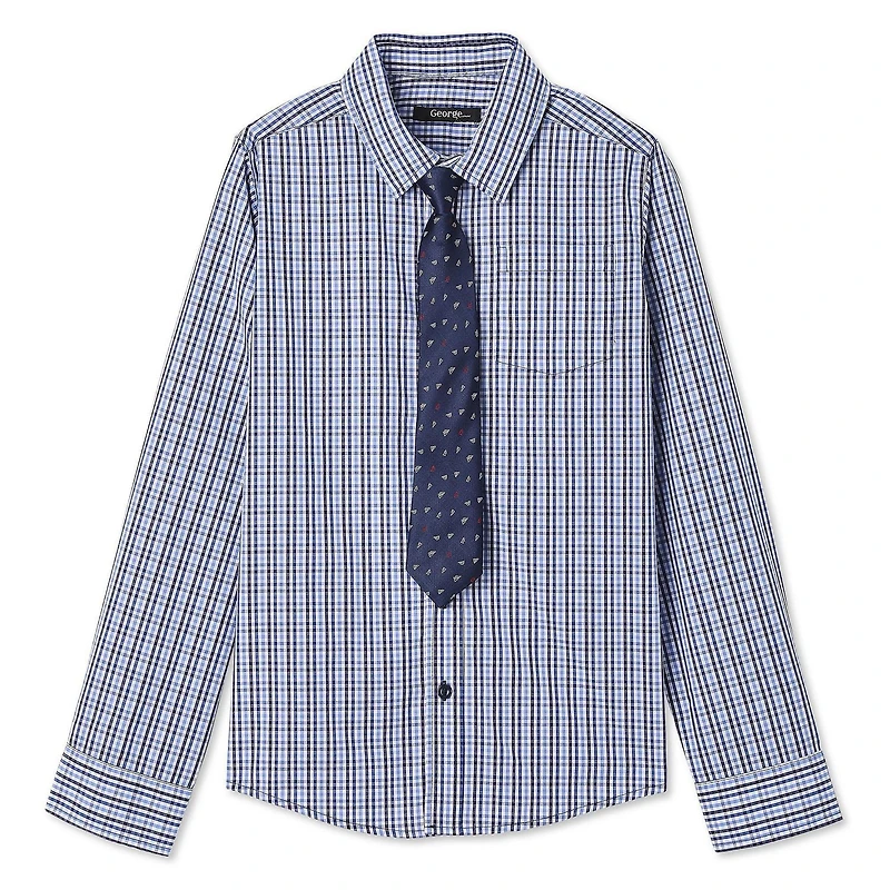 Ensemble 2 pièces avec chemise et cravate George pour garçons