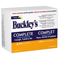 Buckley’s Complete Extra Strength Cough, Cold & Flu – Daytime – 40 Caplets