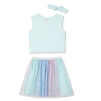 George Girls' Sequin Tutu 3-Piece Set