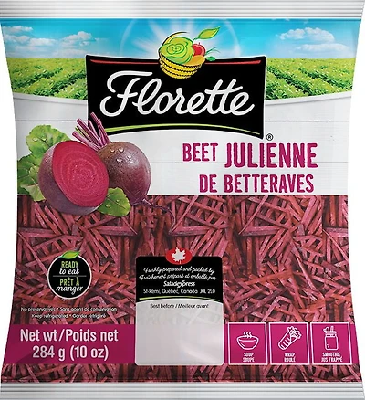 Florette Julienne de betterave