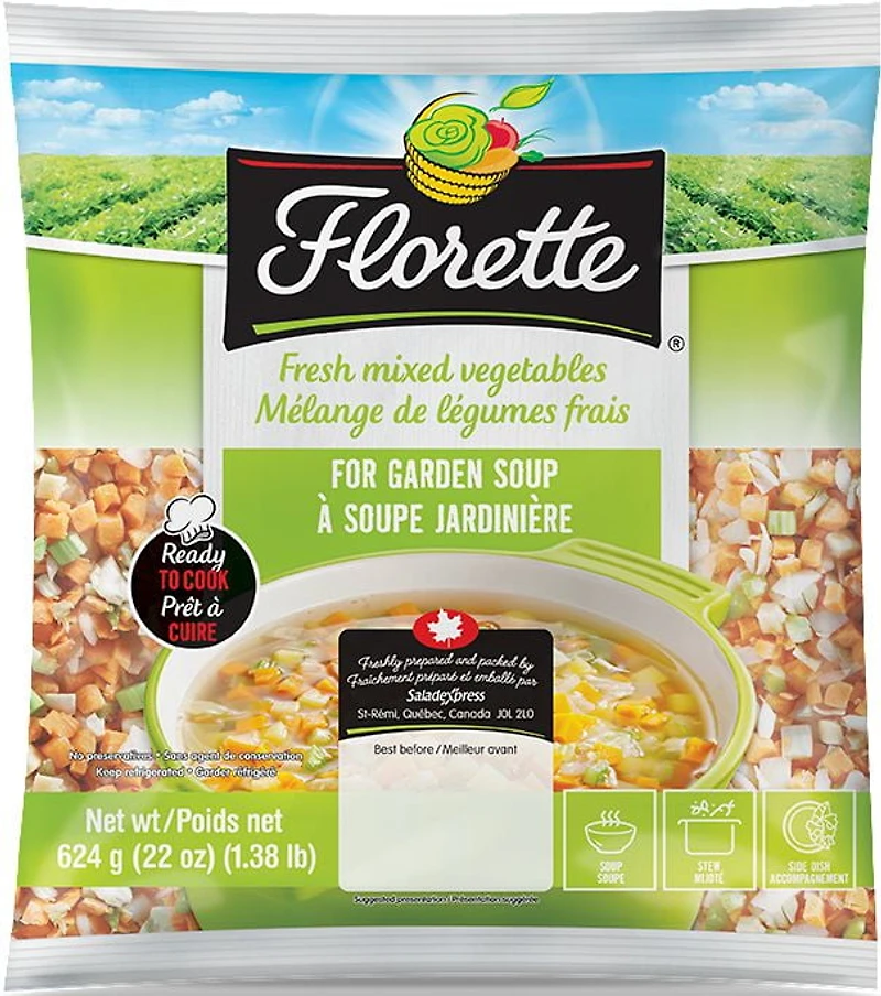 Florette Mixed Vegetable for garden soup