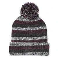 Tuque rayée avec revers Canadiana pour garçons