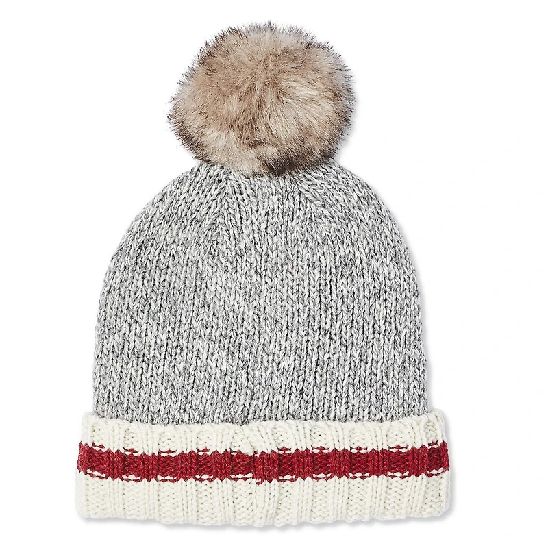 Canadiana Girls' Jacquard Cuff Toque