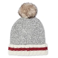 Canadiana Girls' Jacquard Cuff Toque