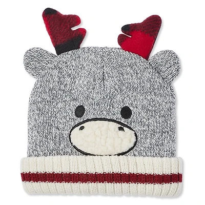 Canadiana Toddlers' Unisex Cuffed Critter Toque
