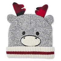 Canadiana Toddlers' Unisex Cuffed Critter Toque