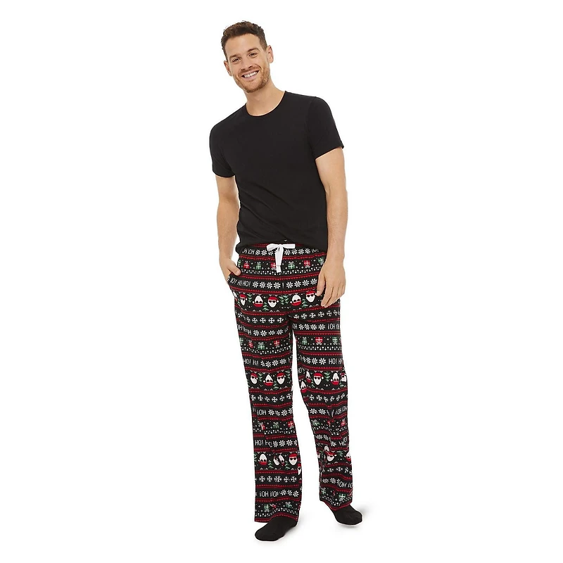 Pantalon de pyjama des fêtes George pour hommes