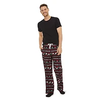 Pantalon de pyjama des fêtes George pour hommes