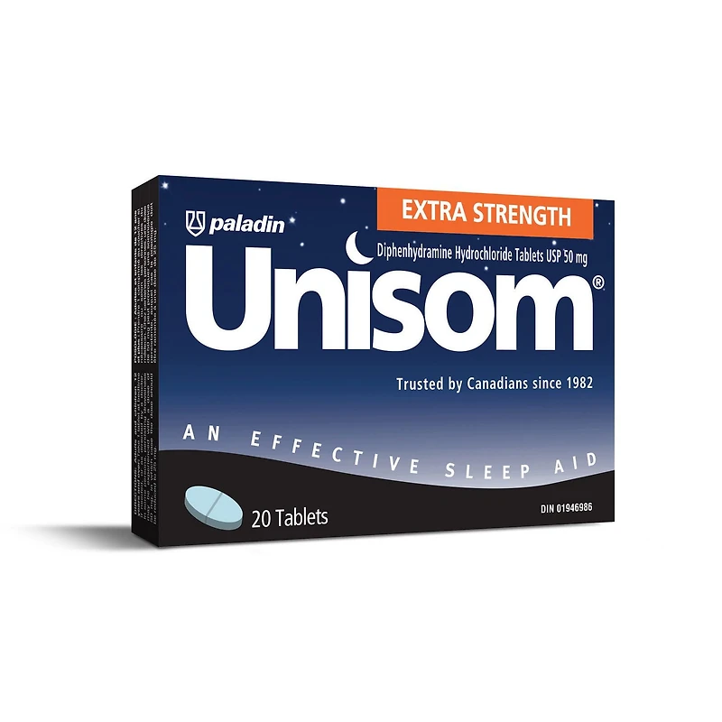 UNISOM®<br>Ultra Fort 20 comprimés