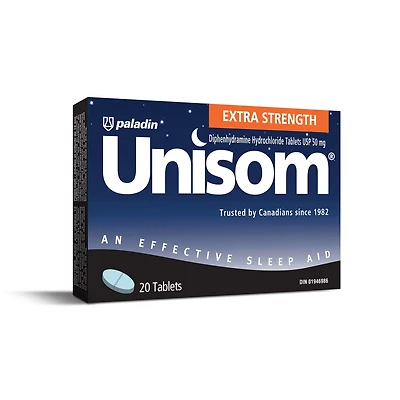 UNISOM®<br>Ultra Fort 20 comprimés