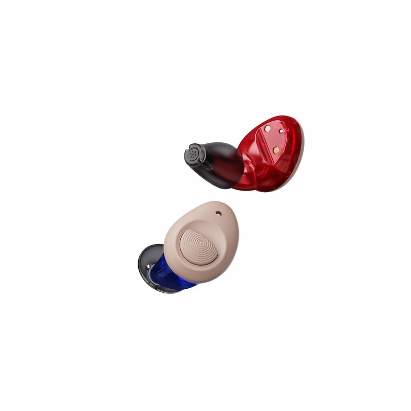 Ceretone Torch Rechargeable In-The-Canal (ITC) Hearing Aids – Premium Comfort Design and Nearly Invisible, Advanced Wind Noise Management