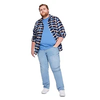 T-shirt extensible à encolure ras du cou George pour hommes