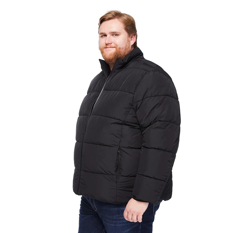George Big Men's Puffer Jacket, Sizes 3XL-5XL
