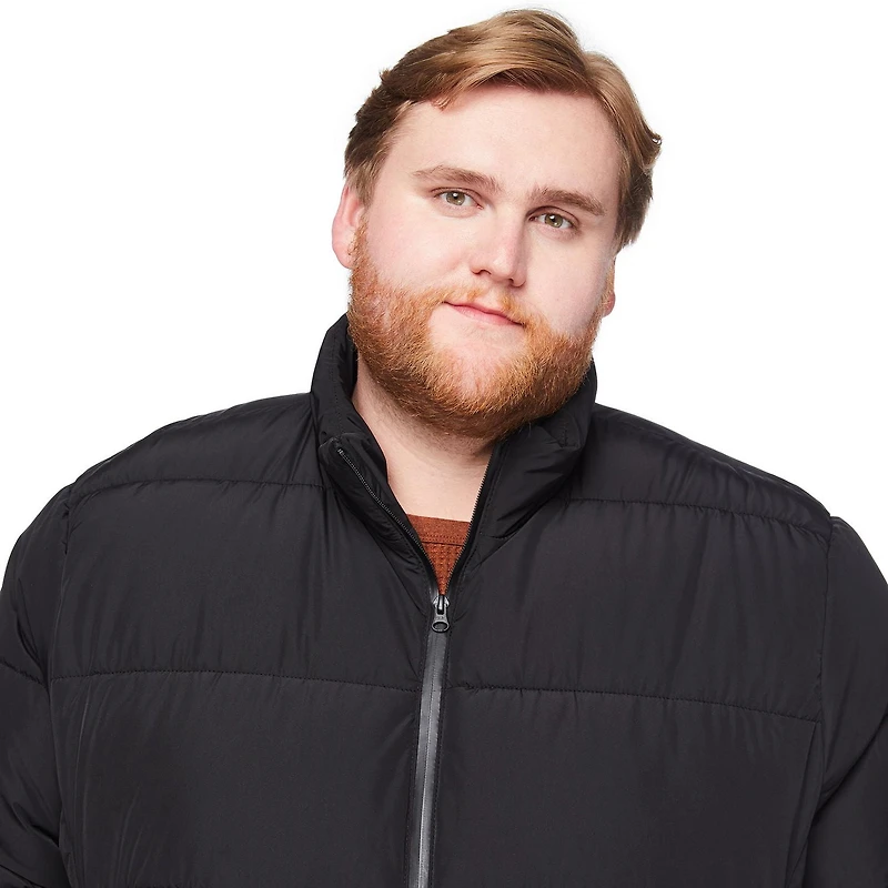 George Big Men's Puffer Jacket, Sizes 3XL-5XL