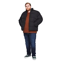 George Big Men's Puffer Jacket, Sizes 3XL-5XL