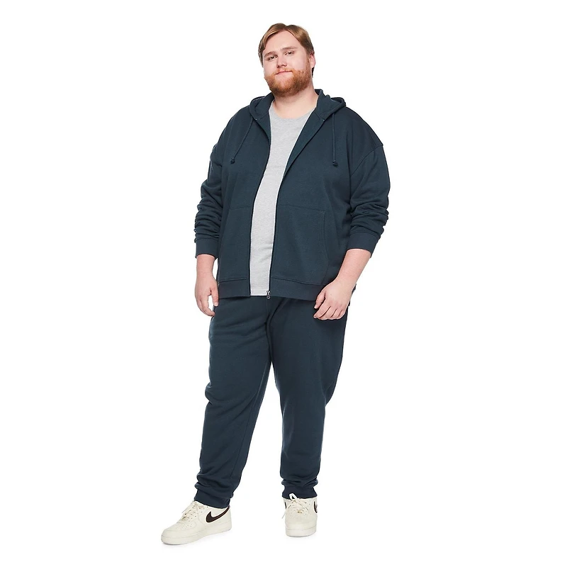 George Big Men's Full-Zip Hoodie