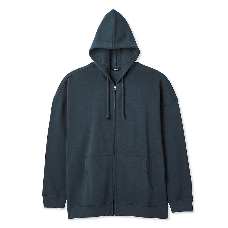 George Big Men's Full-Zip Hoodie