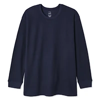 Chandail à encolure ras du cou en tricot gaufré George Plus pour hommes