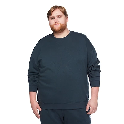George Big Men's Crew Neckline Popover