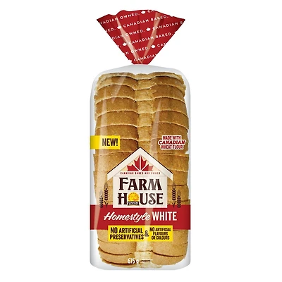Farmhouse Homestyle White Bread 675g