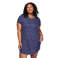 Chemise de nuit imprimée George Pluspour femmes